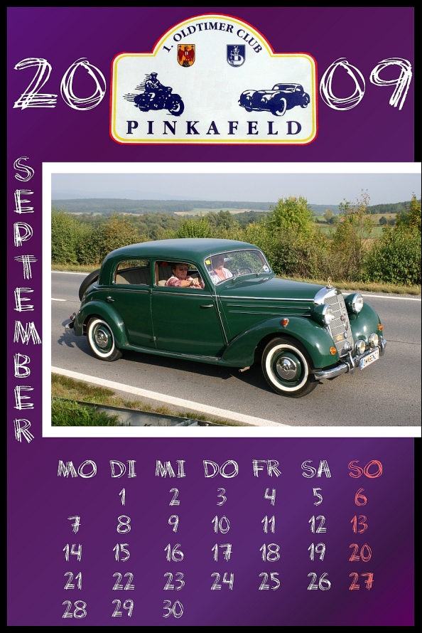 Oldtimerkalender 2009